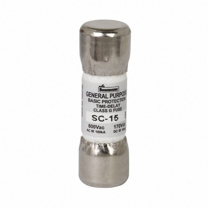 Fuse 600VAC Cyl G 15A 170VDC Non-Ind