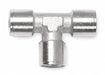 Tee Nickel-Plated Brass 3/8 in FNPT