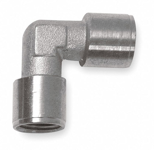 90 Elbow Nickel-Plated Brass 1/4 in
