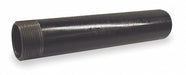Black Pipe Npl Threaded One End 1/2x4 In