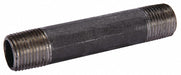 Black Pipe Nipple Threaded 3/4x2 In