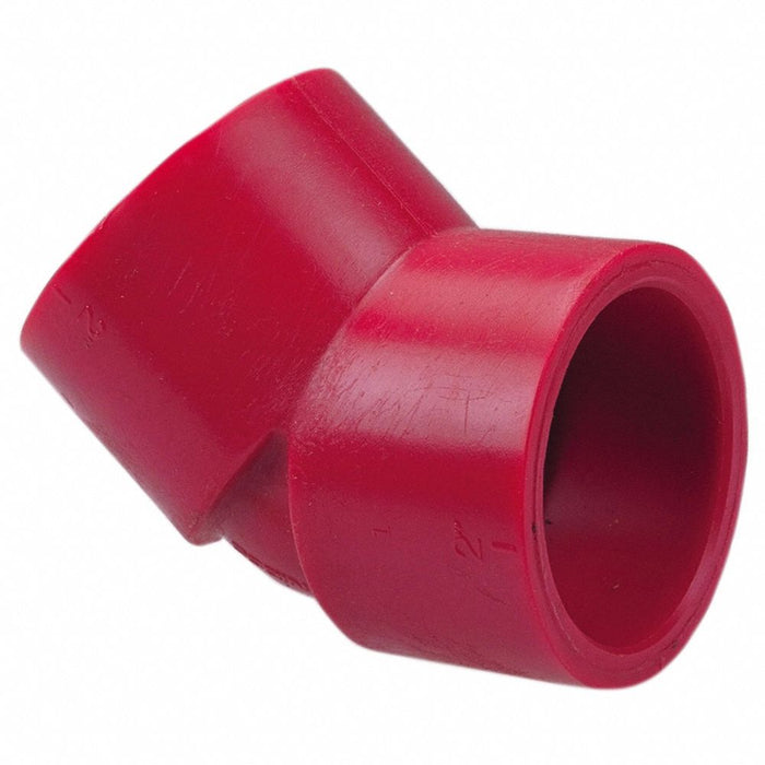 PVDF 45 Elbow 1 1/2 in 1 1/2 in