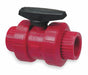 Manual 2-Way Ball Valve Socket PVDF