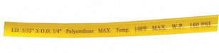 Tubing Poly 1/4 In 180 PSI 100 Ft Yellow