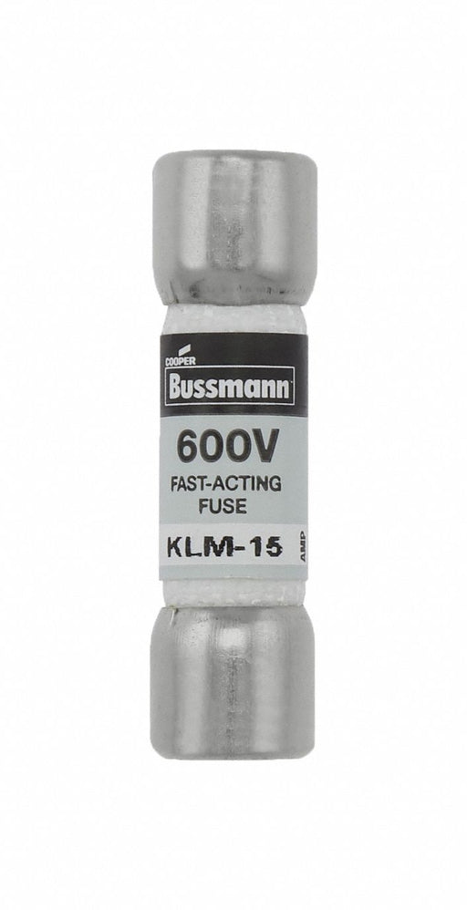 Fuse 600VAC CYL 15A 1.5in Midget KLM