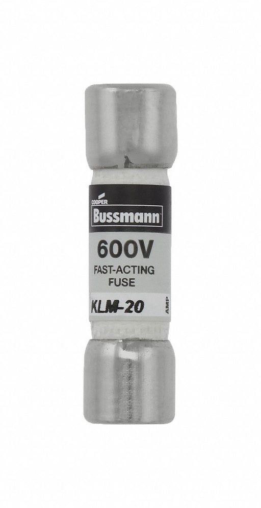 Fuse 600VAC CYL 20A 1.5in Midget KLM