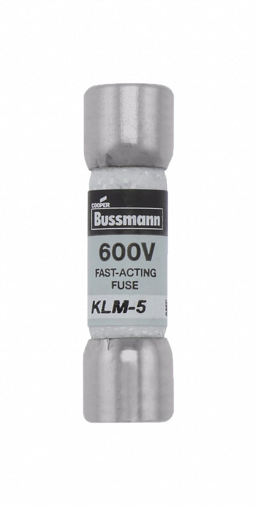 Fuse 600VAC CYL 5A 1.5in Midget KLM