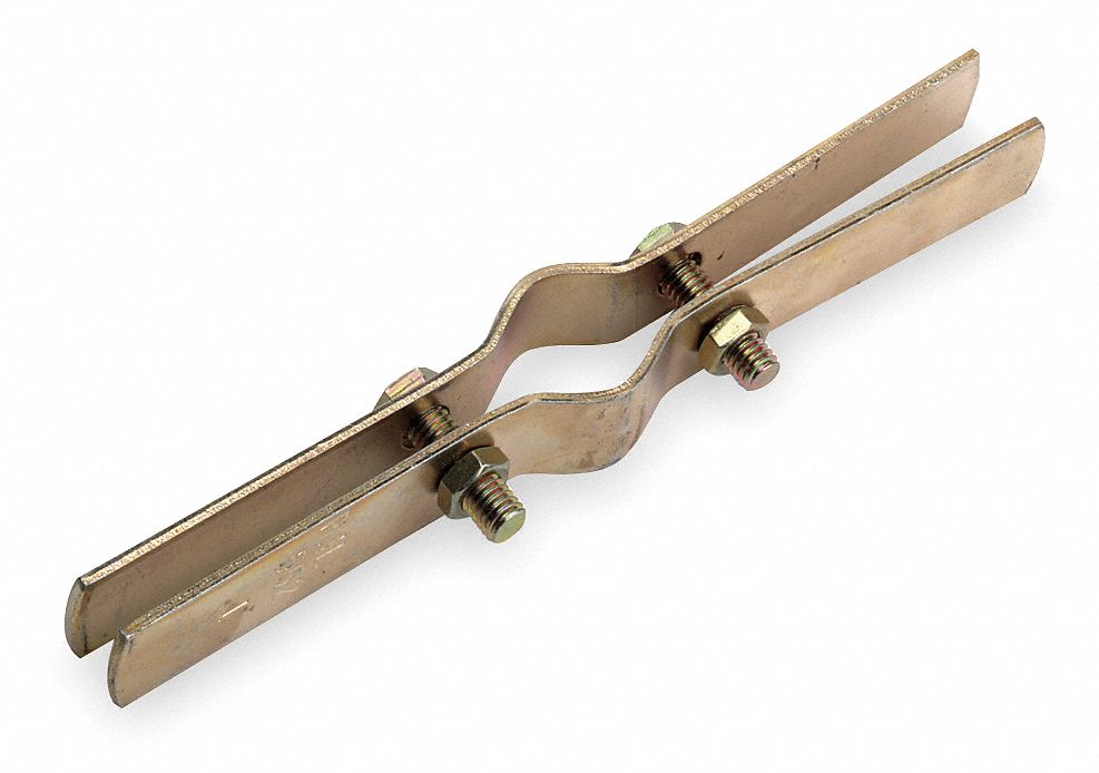 Riser Clamp 1.25 L 1 1/4 W Copper-Plated