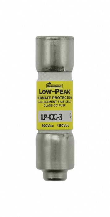 Fuse 600VAC Cyl CC 3A 150VDC Non-Ind
