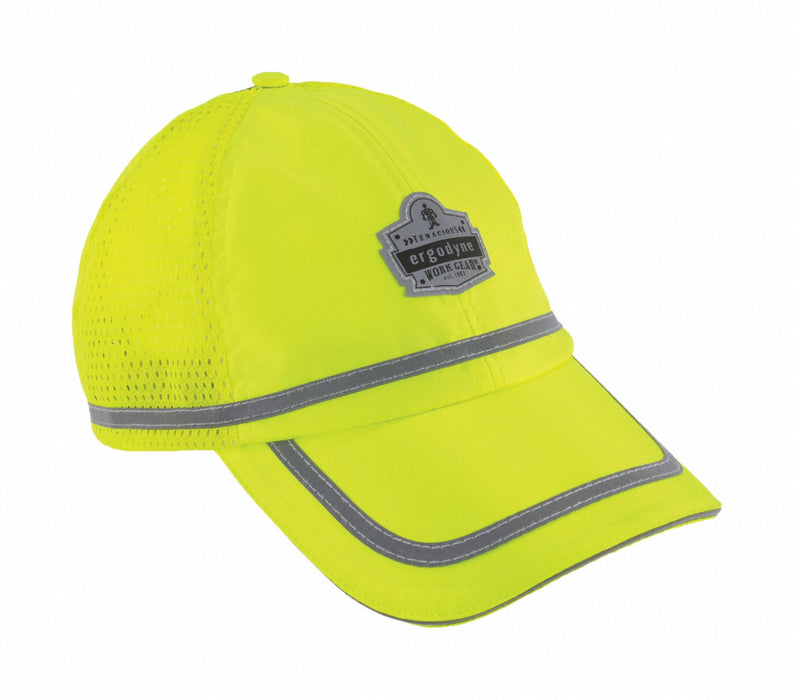 J0289 Baseball Hat Hi-Vis Lime Universal