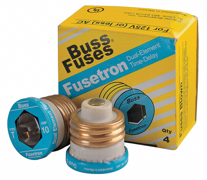 Plug Fuse T Series 10A PK4