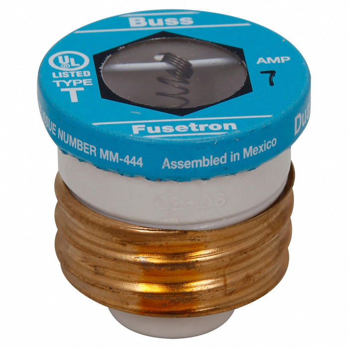 PlugFuse 125VAC 7A 10kA Ind T PK4