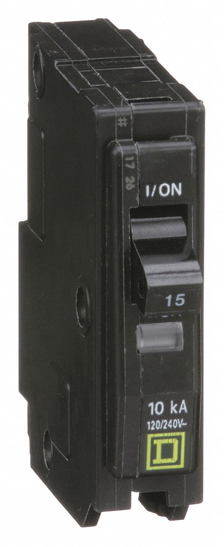 Circuit Breaker 15A Plug In 120/240V 1P