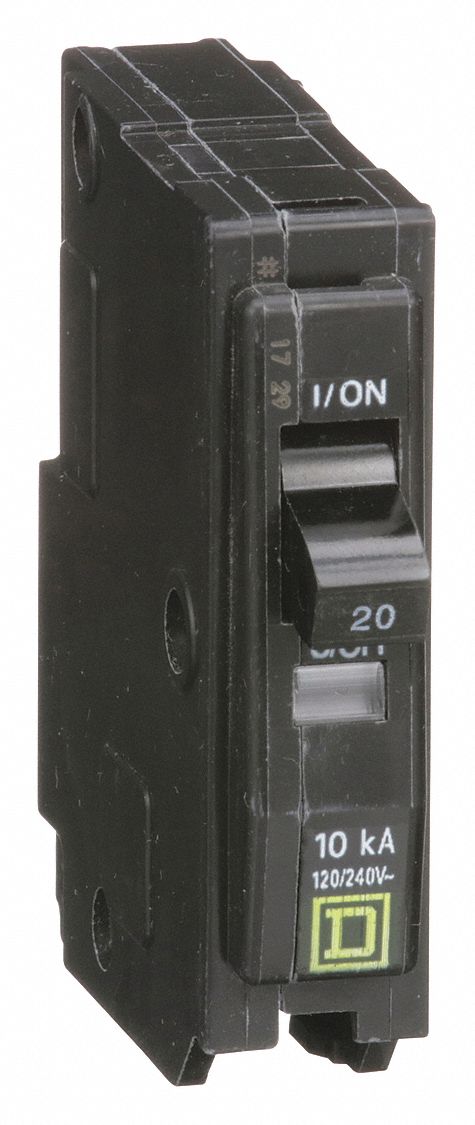 Circuit Breaker 20A Plug In 120/240V 1P