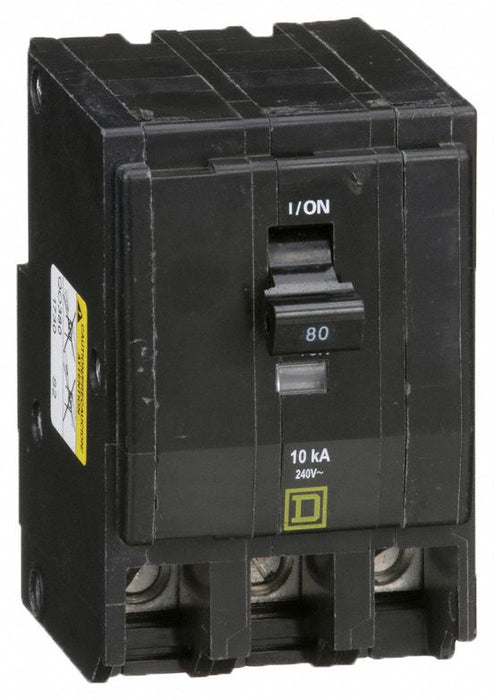 Circuit Breaker 80A Plug In 120/240V 3P