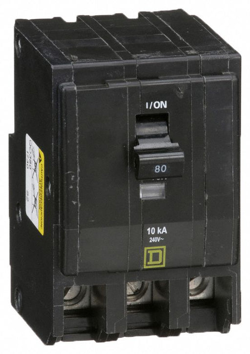Circuit Breaker 80A Plug In 120/240V 3P