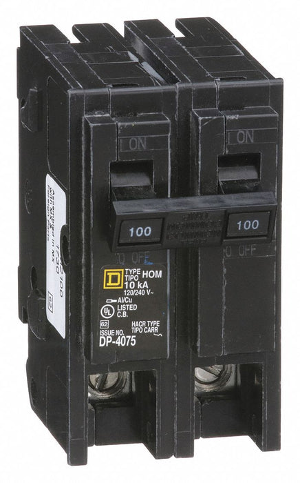 Circuit Breaker 100A Plug In 120/240V 2P