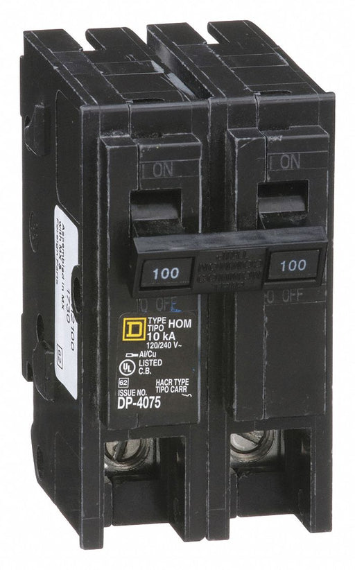 Circuit Breaker 100A Plug In 120/240V 2P