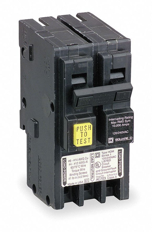 Circuit Breaker 25A Plug In 120/240V 2P