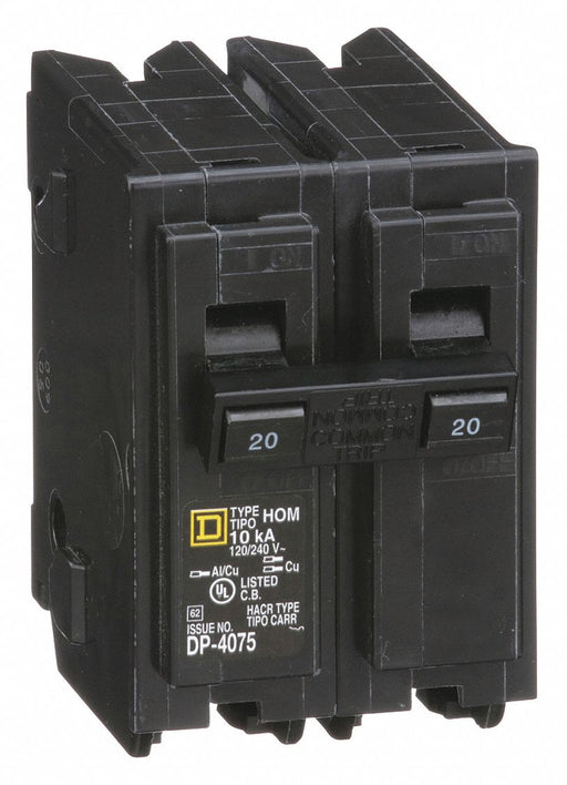 Circuit Breaker 20A Plug In 120/240V 2P
