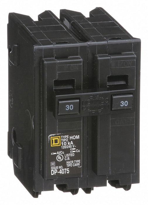 Circuit Breaker 30A Plug In 120/240V 2P