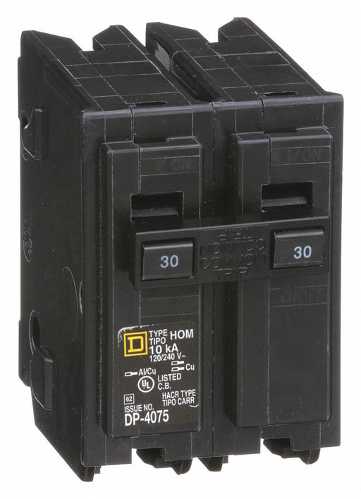 Circuit Breaker 30A Plug In 120/240V 2P