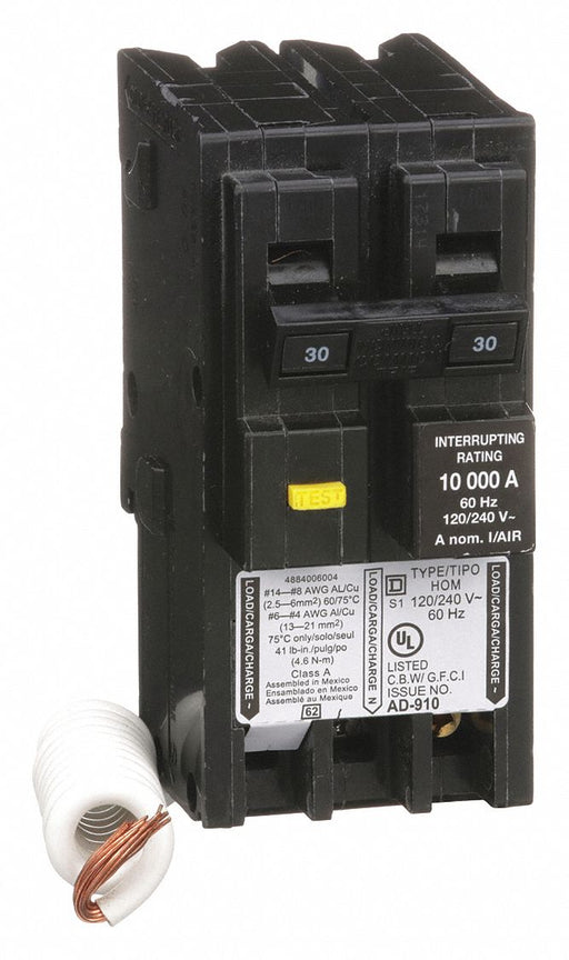Circuit Breaker 30A Plug In 120/240V 2P