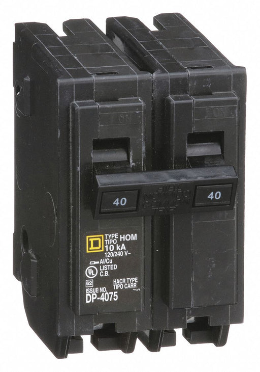 Circuit Breaker 40A Plug In 120/240V 2P