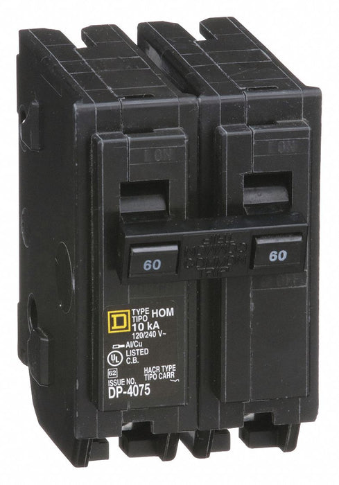Circuit Breaker 60A Plug In 120/240V 2P