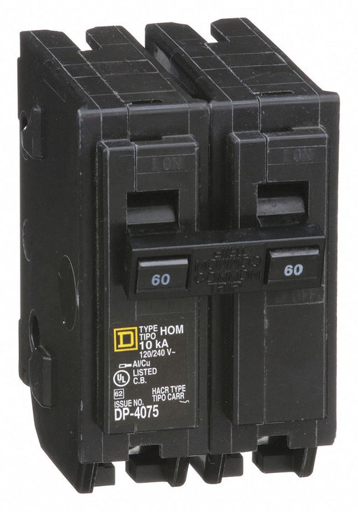 Circuit Breaker 60A Plug In 120/240V 2P