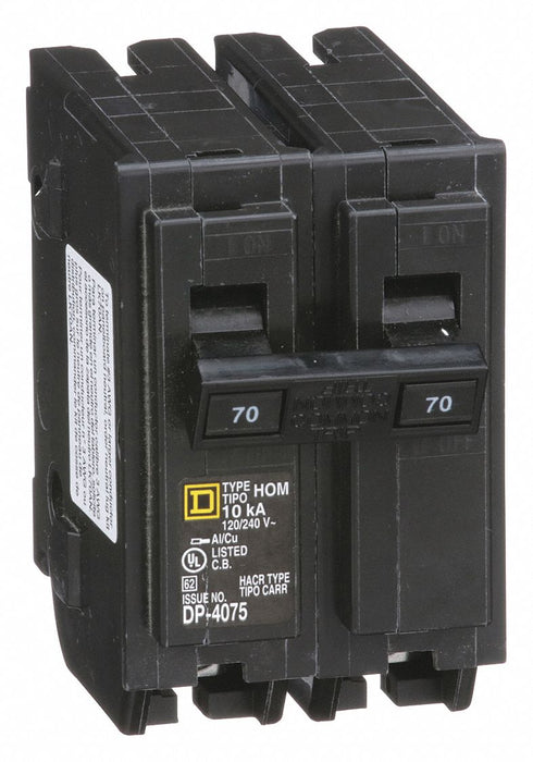 Circuit Breaker 70A Plug In 120/240V 2P
