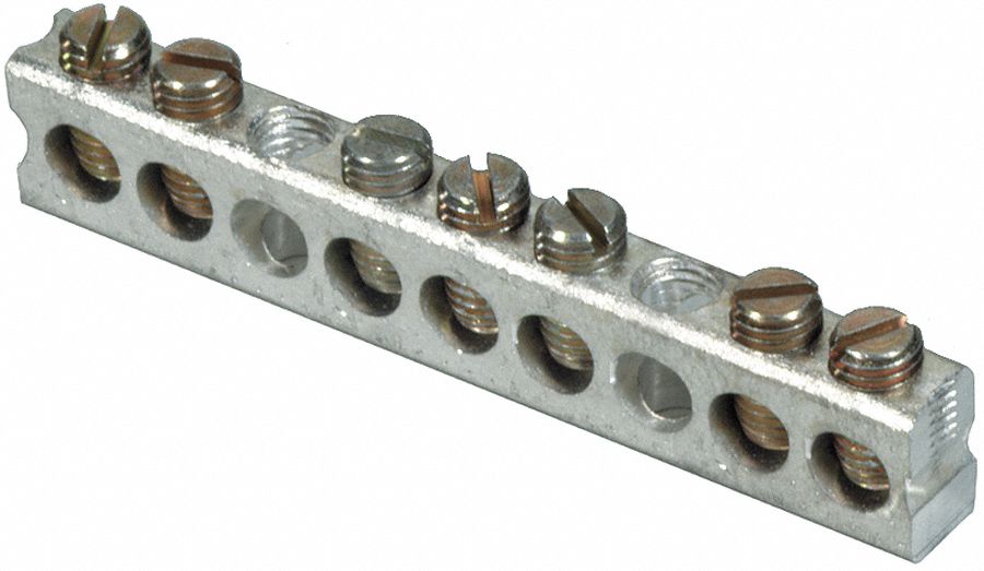 Ground Bar Kit 125A 7 Terminals