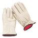 D1598 Leather Gloves Beige XL PR