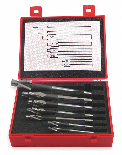 Counterbore Set 7 Fractional Inch
