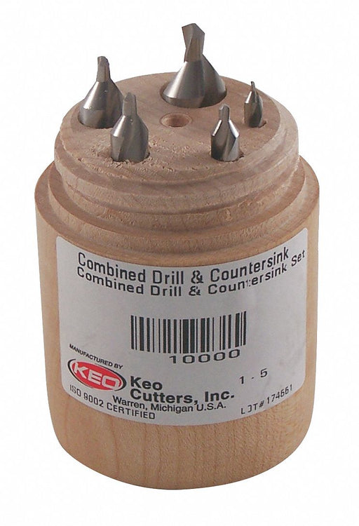 Center Drill Set Cobalt Wire