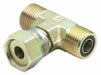 Tee Steel Comp3/8 O-Ring3/8 O-Ring3/8 