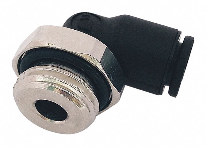 Elbow Nylon PushFit1/4 MUNF PK10