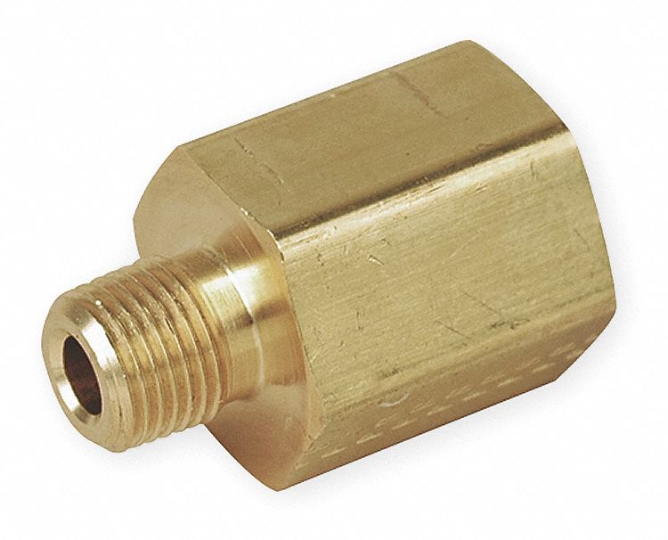 Reducing Adapter Brass 1/4 in NPT