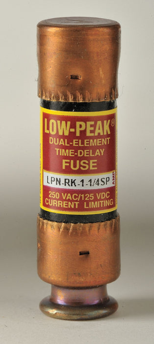 Fuse 250VAC Cyl RK1 1.25A 125VDC Non-Ind