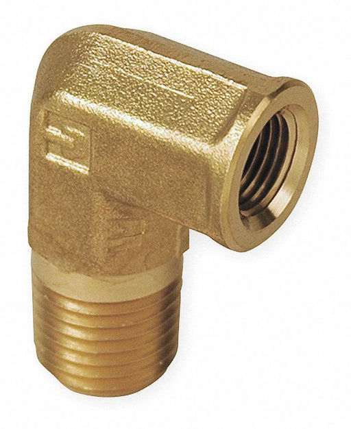 90 Street Elbow Brass 1/4 in NPT