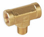 Branch Tee Brass 3/8 in 2700 PSI