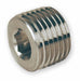 Hollow Hex Head Plug 316L SS 1/4 in