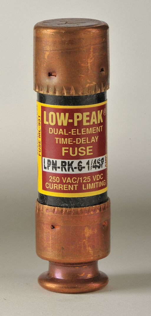 Fuse 250VAC Cyl RK1 6.25A 125VDC Non-Ind