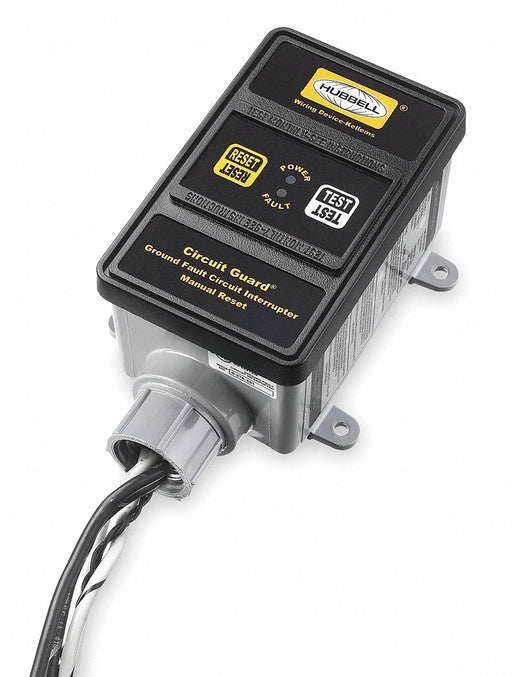 Hard Wired GFCI 30 A Black 120/240VAC