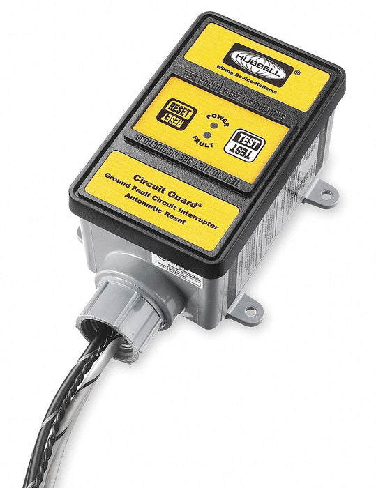 Hard Wired GFCI 30 A Yellow 120VAC