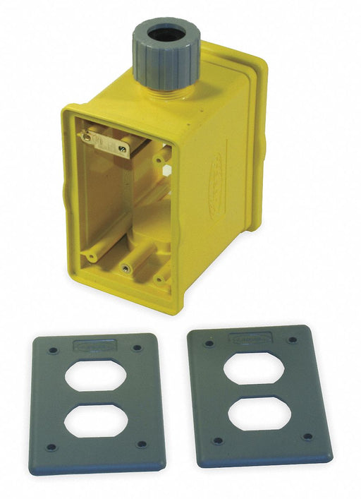 Portable Outlet Box 1Gang 33 cu in