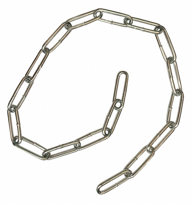 Straight Chain Crbn Steel 25 ft L 205 lb