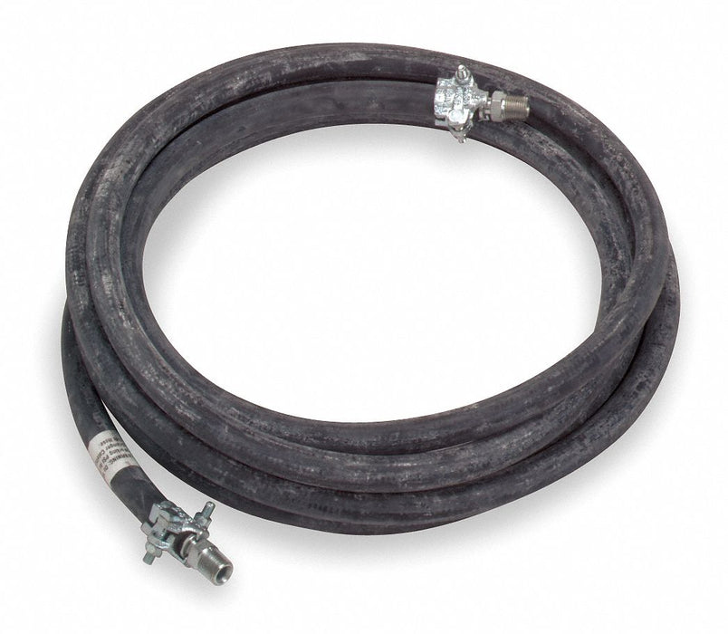 Steam Hose 1 ID x 50 ft L Black