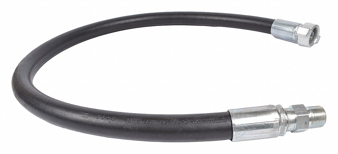 Steam Hose 3/4 ID x 50 ft L Black