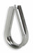 Wire Rope Thimble 1/4 in dia Steel PK 25